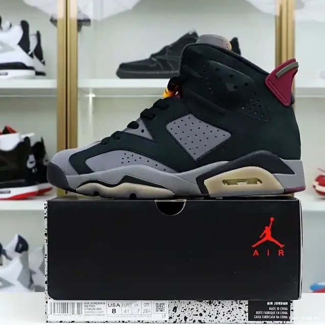 6 JORDAN RETRO BORDEAUX Kimikick AIR 0512